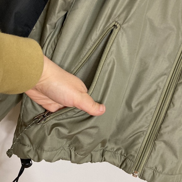 MEC Jacket Womens Small Green Black Fleece Lined Softshell Full Zip Gorpcore - Picture 7 of 16